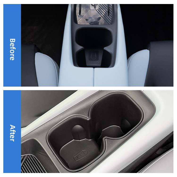 Maremlyn TPE Car Cup Holder F<i></i>rame Cover for BYD Seagull 2023 | Auto Interior Accessories